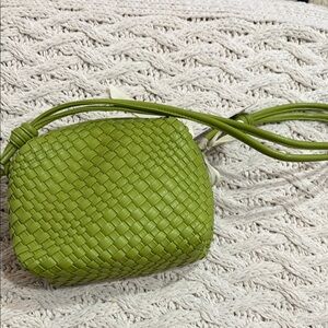 Vera Bradley Olive Woven Crossbody Bag